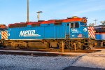 METX 117, 'Village of Palos Park', EMD F40PH at Metra Hill Yard 